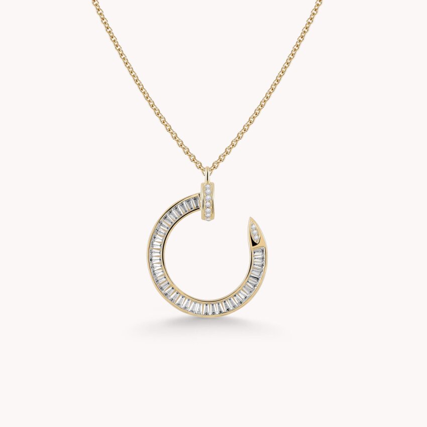 Srebrna ogrlica Posebnost 18kt Pozlata