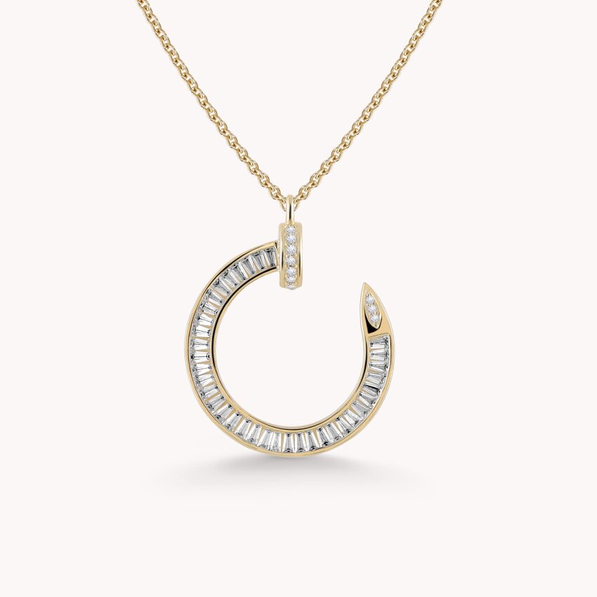 Srebrna ogrlica Posebnost 18kt Pozlata