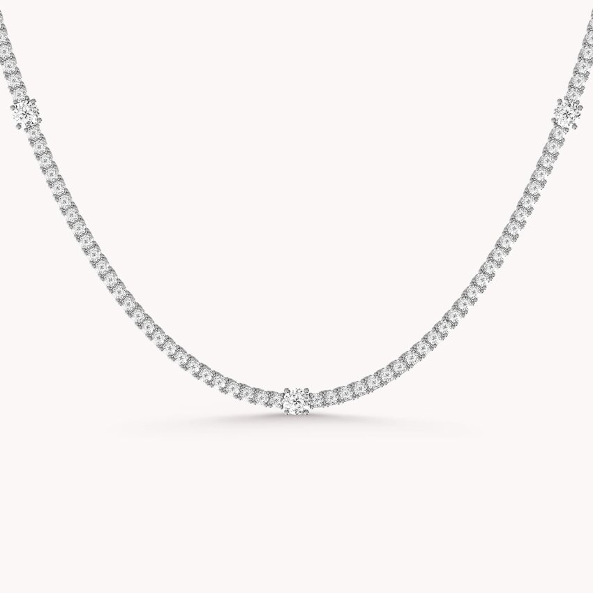 Srebrna ogrlica Upečatljivi sjaj