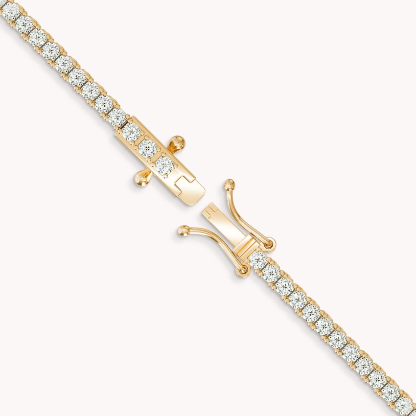 Srebrna ogrlica Upečatljivi sjaj 18kt Pozlata