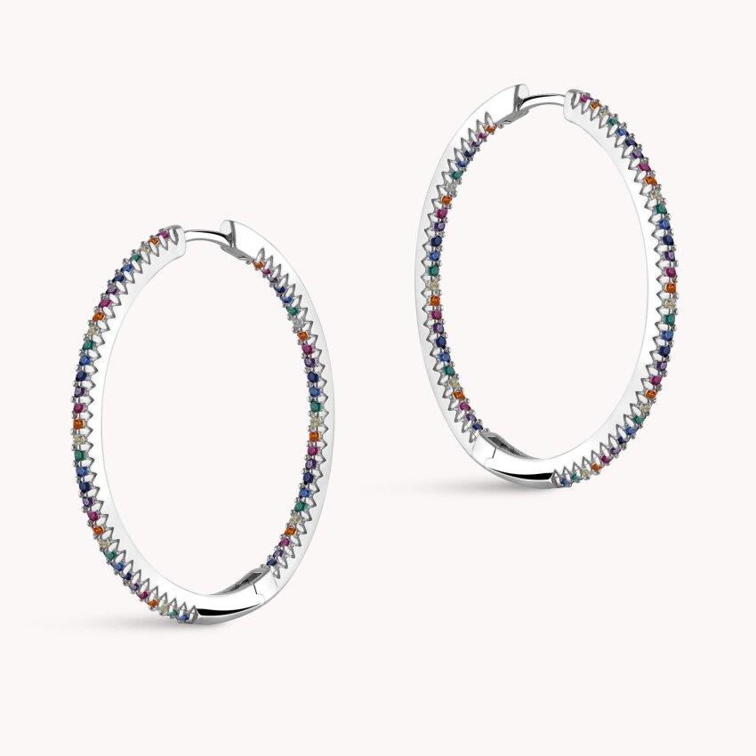 Srebrne naušnice Šarena klasika