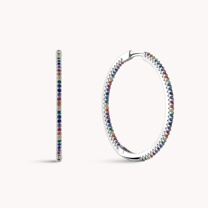 Srebrne naušnice Šarena klasika