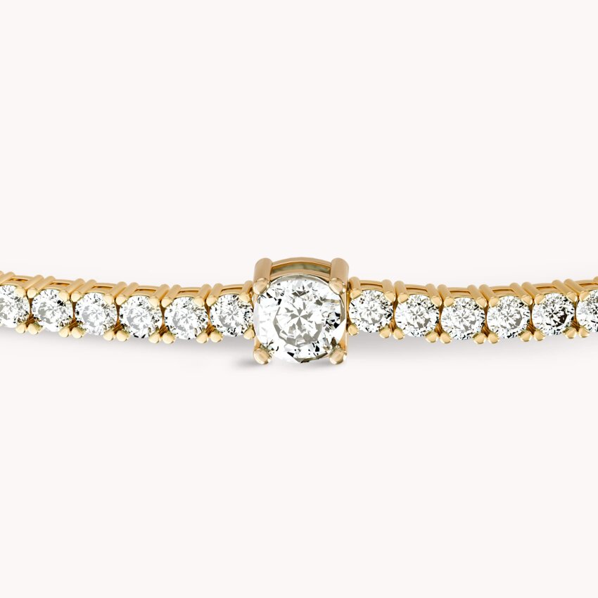 Srebrna narukvica Sjaj minimalizma 18kt Pozlata