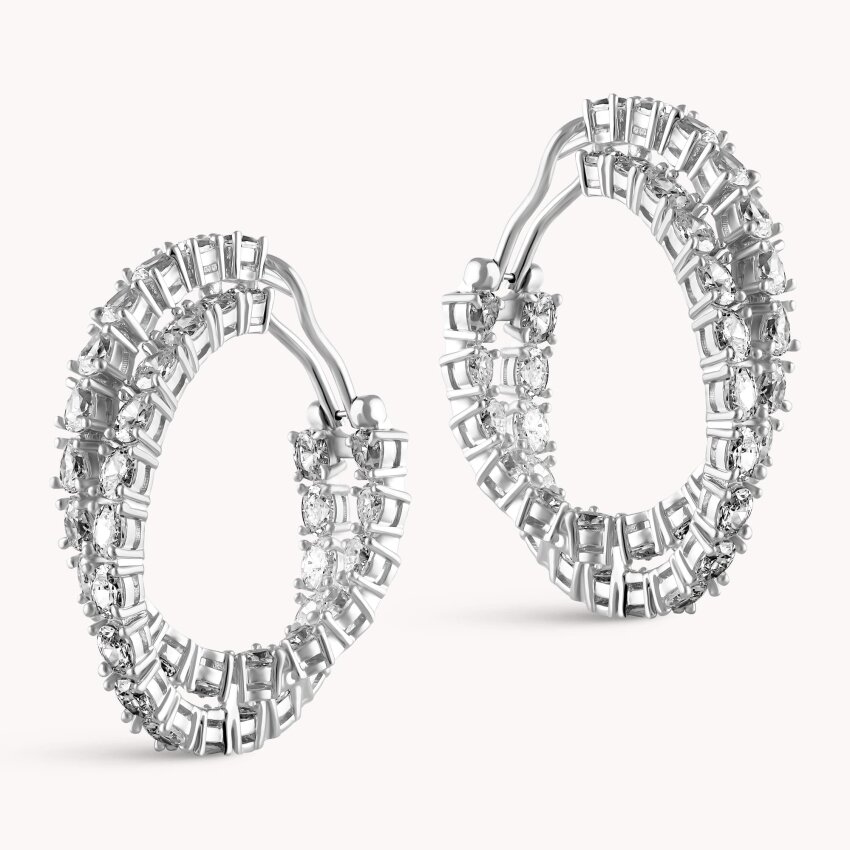 Srebrne naušnice alke Dvostruki sjaj