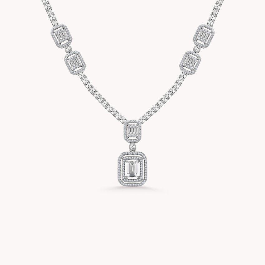 Srebrna ogrlica Upečatljivost