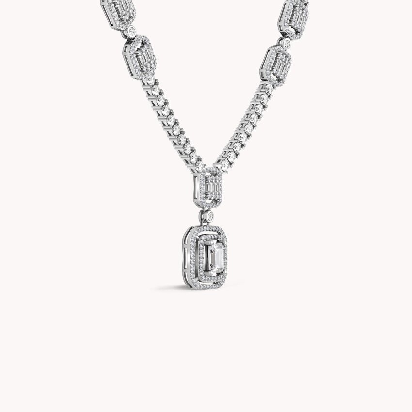 Srebrna ogrlica Upečatljivost