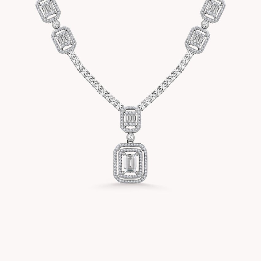 Srebrna ogrlica Upečatljivost