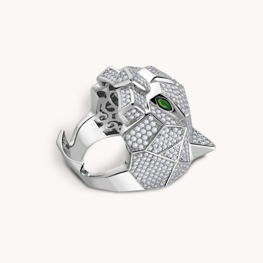 Srebrni prsten Sjajna pantera