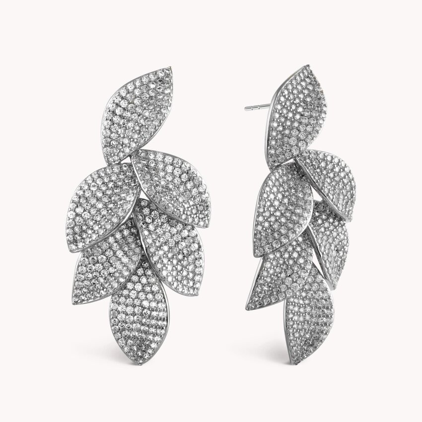 Srebrne naušnice Svjetlucave latice