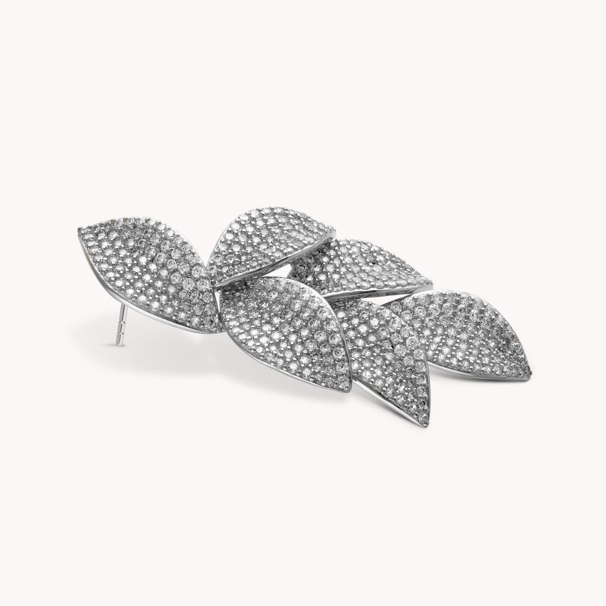 Srebrne naušnice Svjetlucave latice