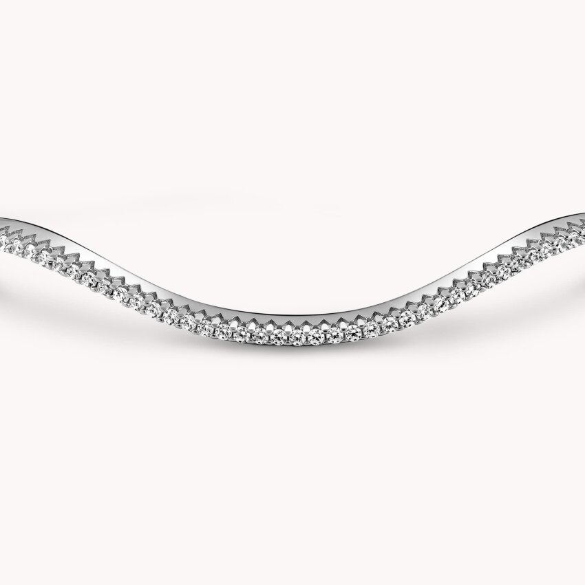 Srebrna narukvica Sjajni val