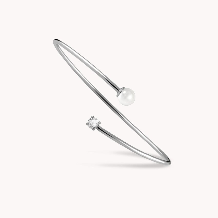 Srebrna narukvica Biserna iskra