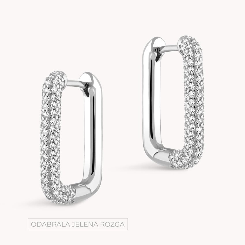 Srebrne naušnice Profinjeni sjaj M