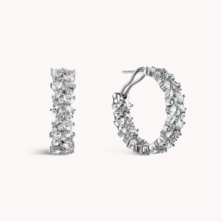 Srebrne naušnice Blistavi Odsjaj S