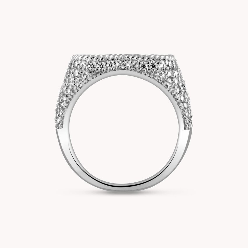 Srebrni prsten Veličanstveno srce