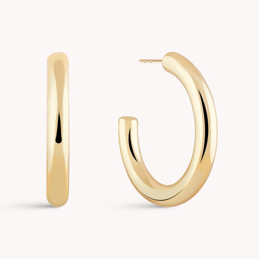 Srebrne naušnice alke Bezvremenost Pozlata