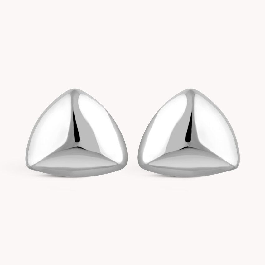Srebrne naušnice Jednostavnost S