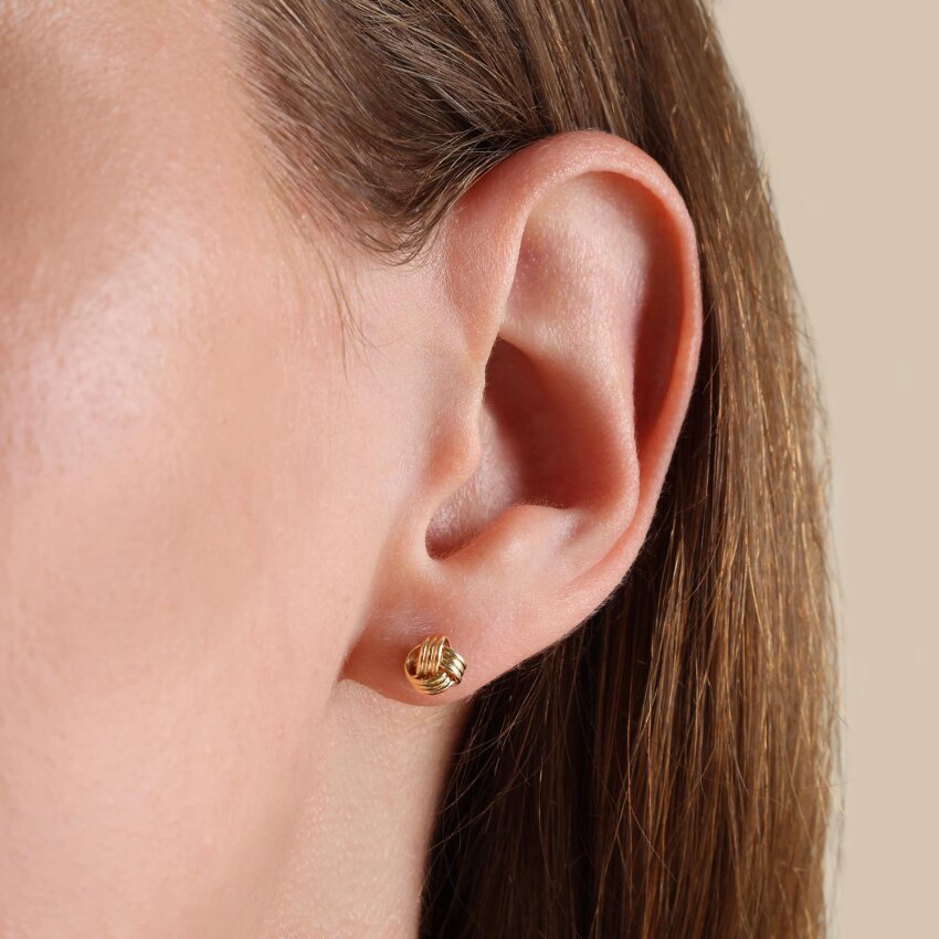 Zlatne naušnice Nježna klasika