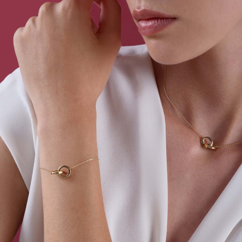 Zlatna narukvica Savršen par