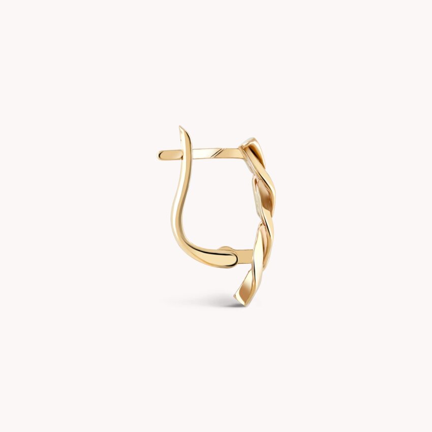 Zlatne naušnice Spoj elegancije