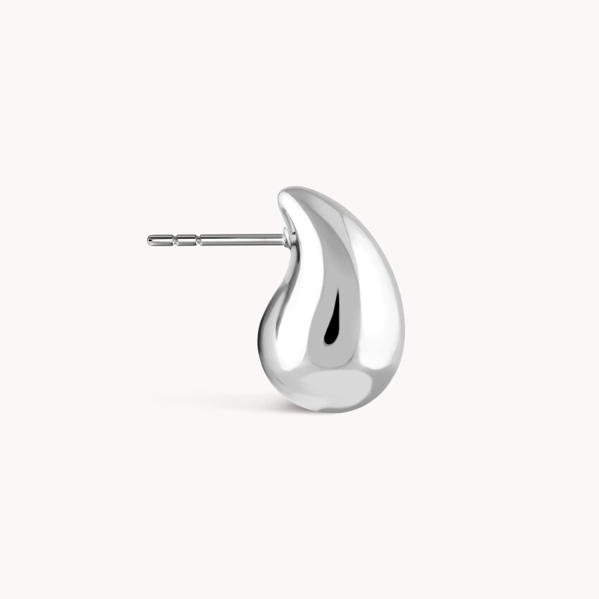 Srebrne naušnice Kapljice