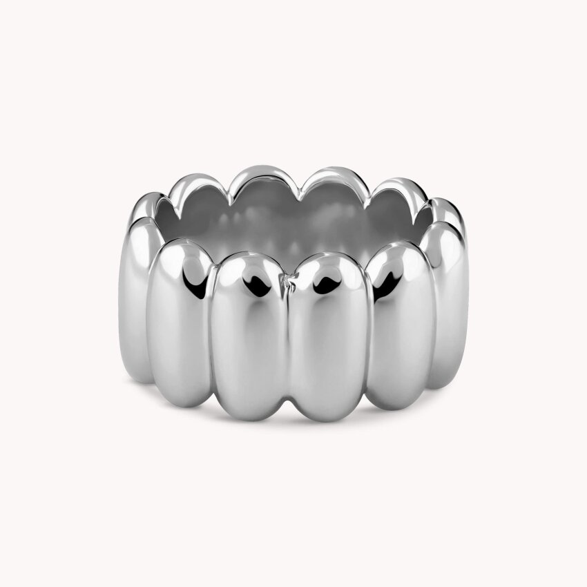 Srebrni prsten Upečatljiv niz XL