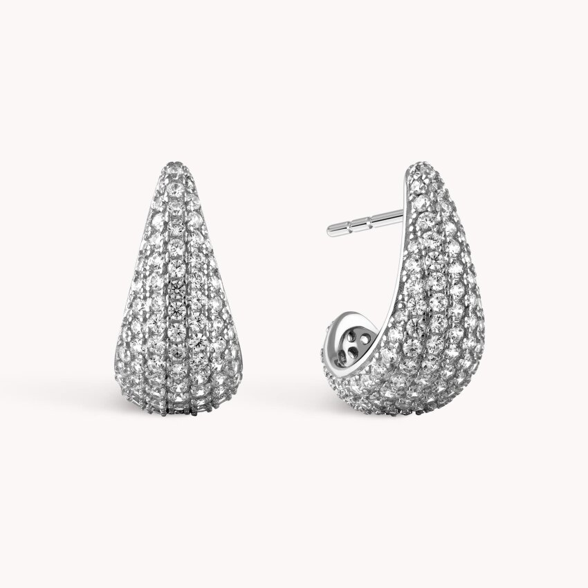 Srebrne naušnice Kap