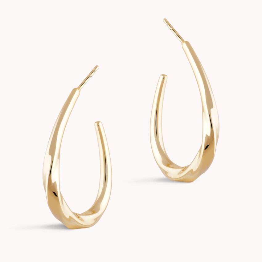 Srebrne naušnice Poseban Sjaj pozlata