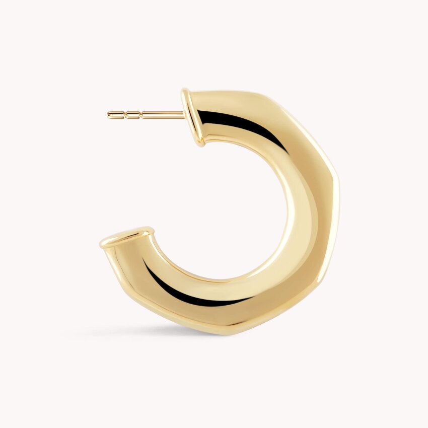 Srebrne naušnice alke Jedinstveno pozlata