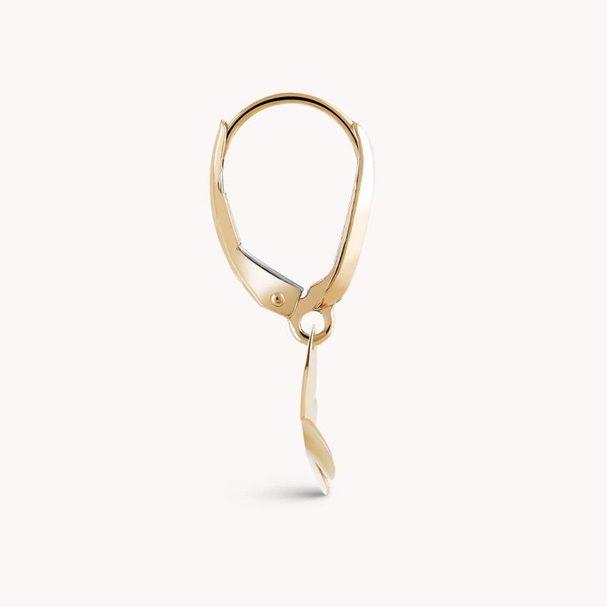 Zlatne naušnice elegantni leptiri