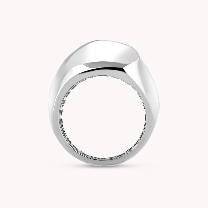 Srebrni prsten Upečatljijv sjaj