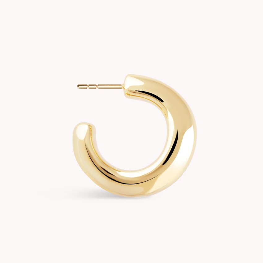 Srebrne naušnice Elegantna odvažnost