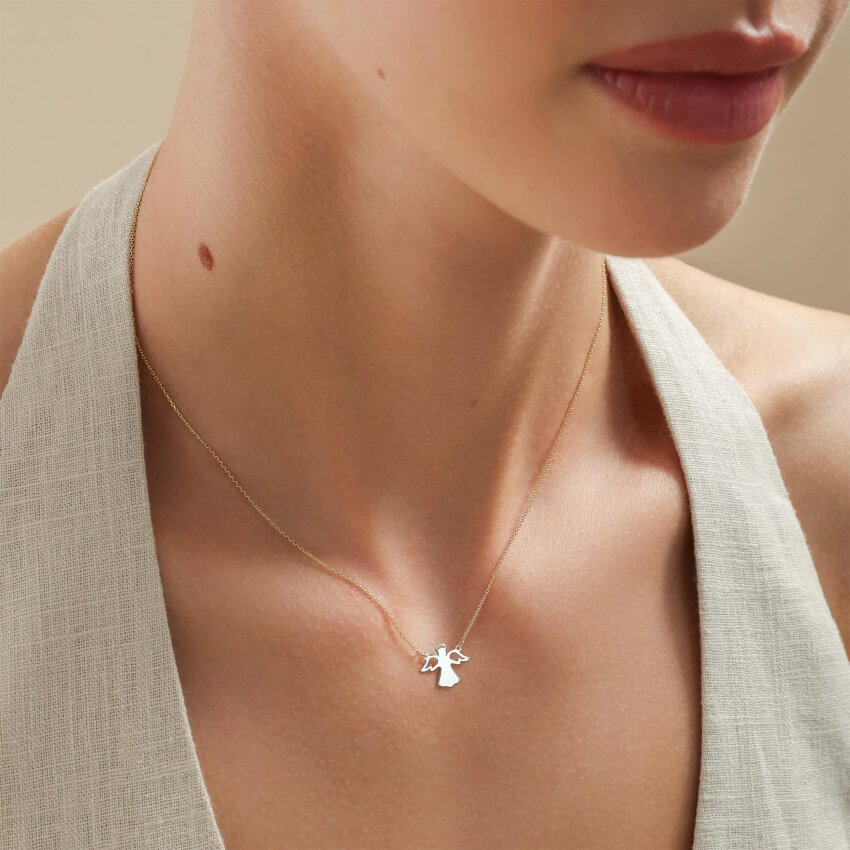 Zlatna ogrlica Nježni anđeo