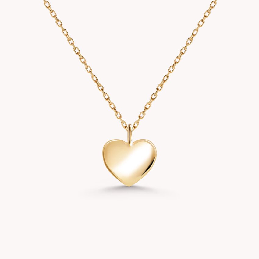 Zlatna ogrlica Elegantno srce