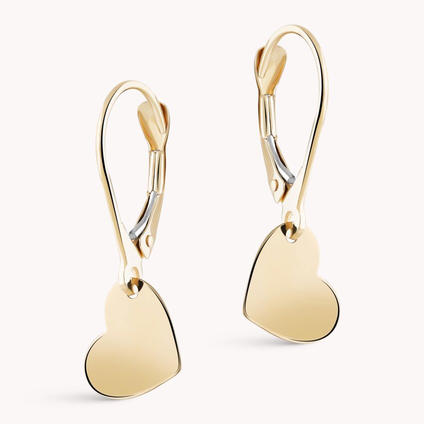 Zlatne naušnice Čisto srce