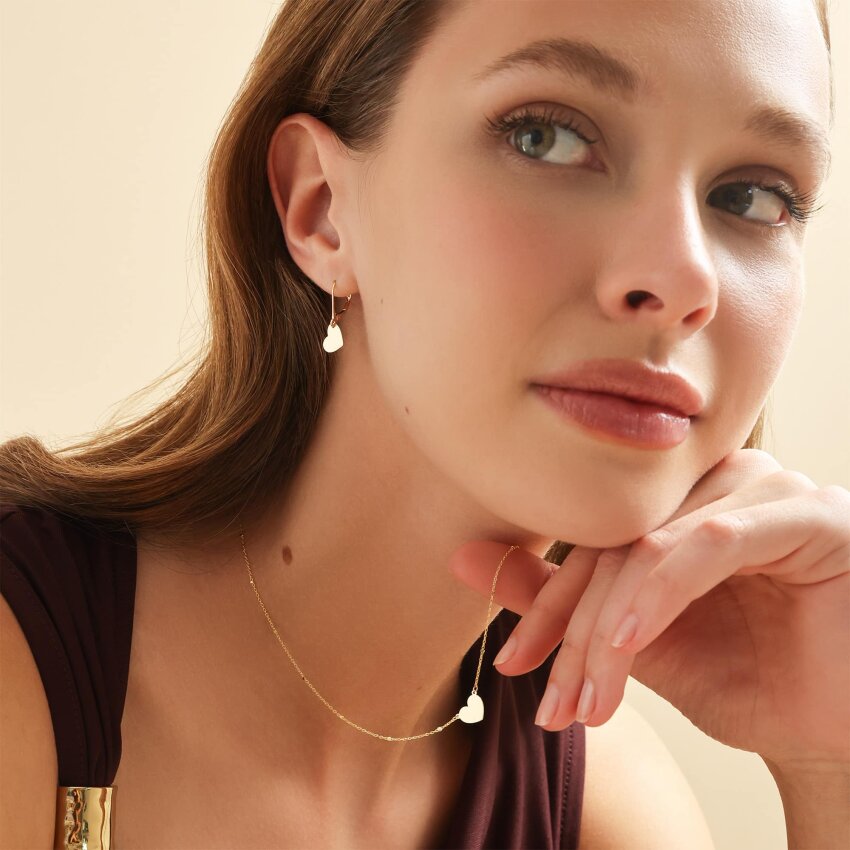 Zlatne naušnice Čisto srce