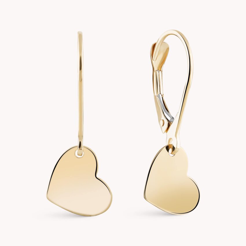 Zlatne naušnice Čisto srce