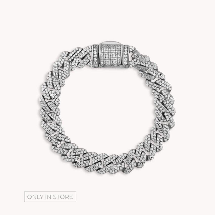 Srebrna narukvica Divan Sjaj