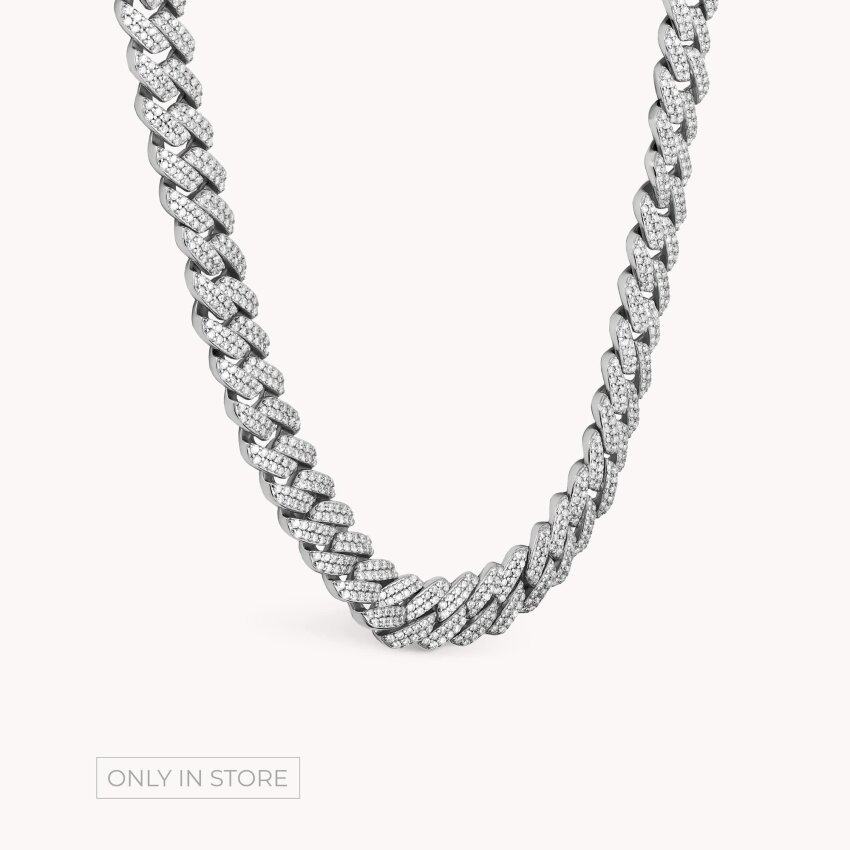 Srebrna ogrlica Divan Sjaj