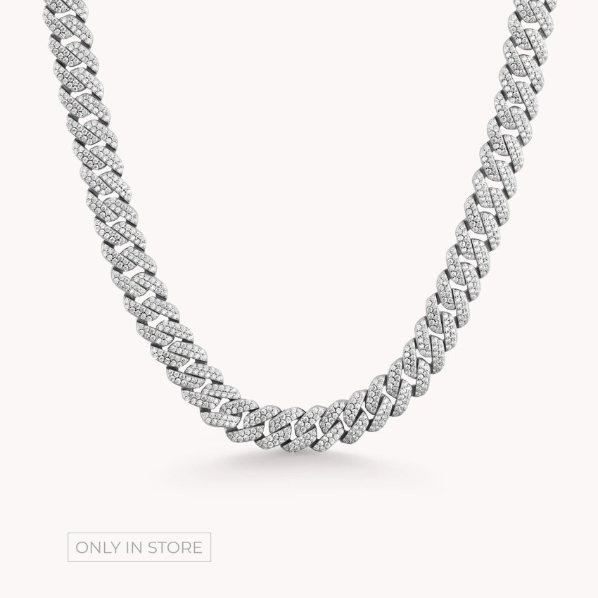 Srebrna ogrlica Divan Sjaj