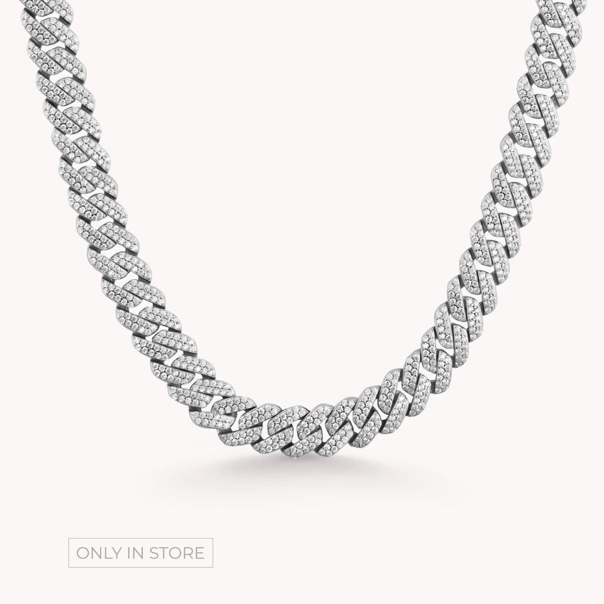 Srebrna ogrlica Divan Sjaj