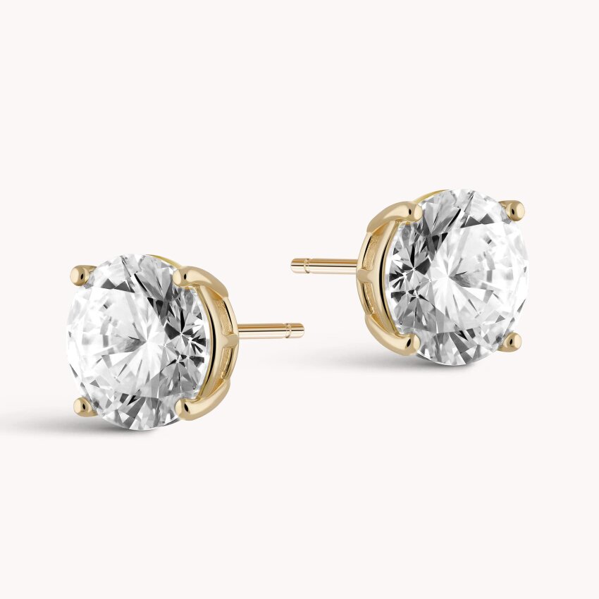 Srebrne naušnice Nježna svjetlucavost pozlata