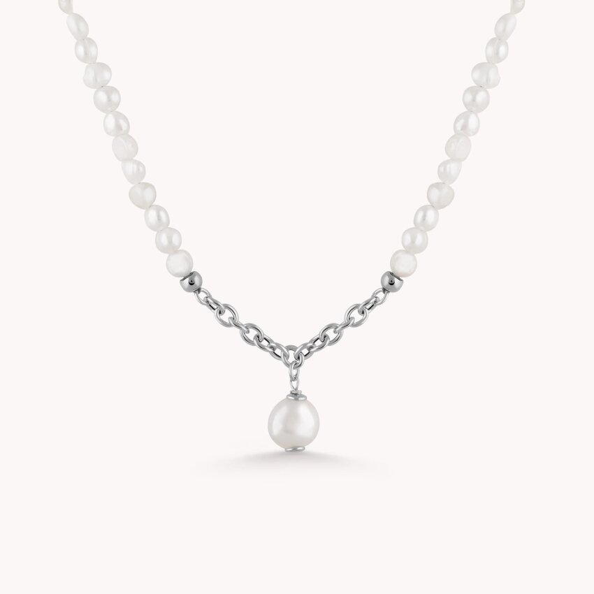 Srebrna ogrlica Biseri profinjenosti
