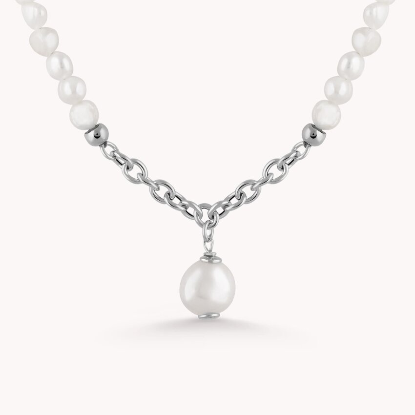 Srebrna ogrlica Biseri profinjenosti