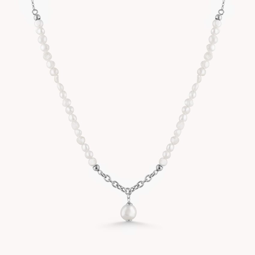 Srebrna ogrlica Biseri profinjenosti