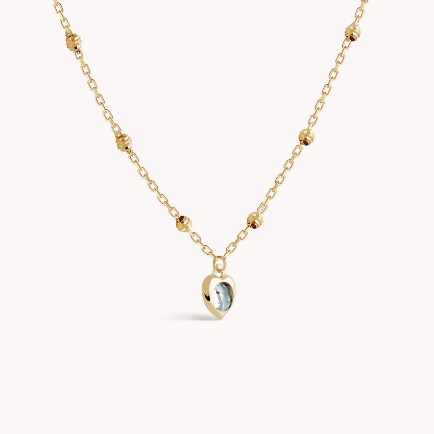 Zlatna ogrlica Pastelne note