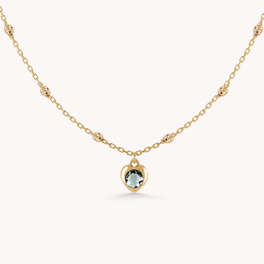 Zlatna ogrlica Pastelne note