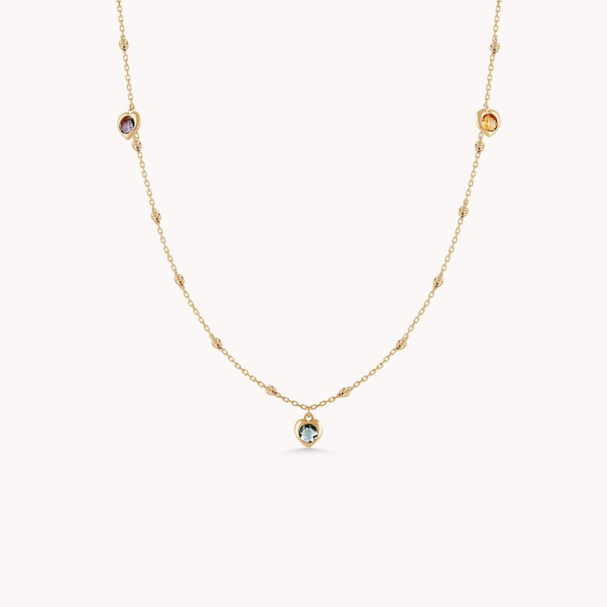 Zlatna ogrlica Pastelne note