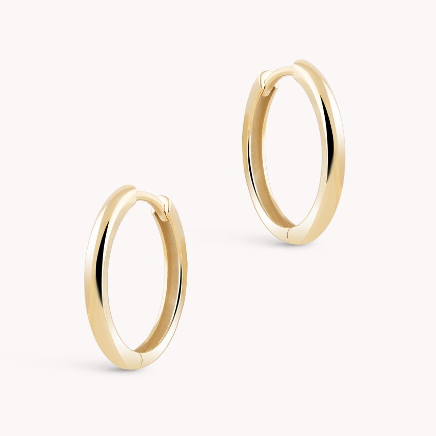 Zlatne naušnice alke Jednostavnost elegancije