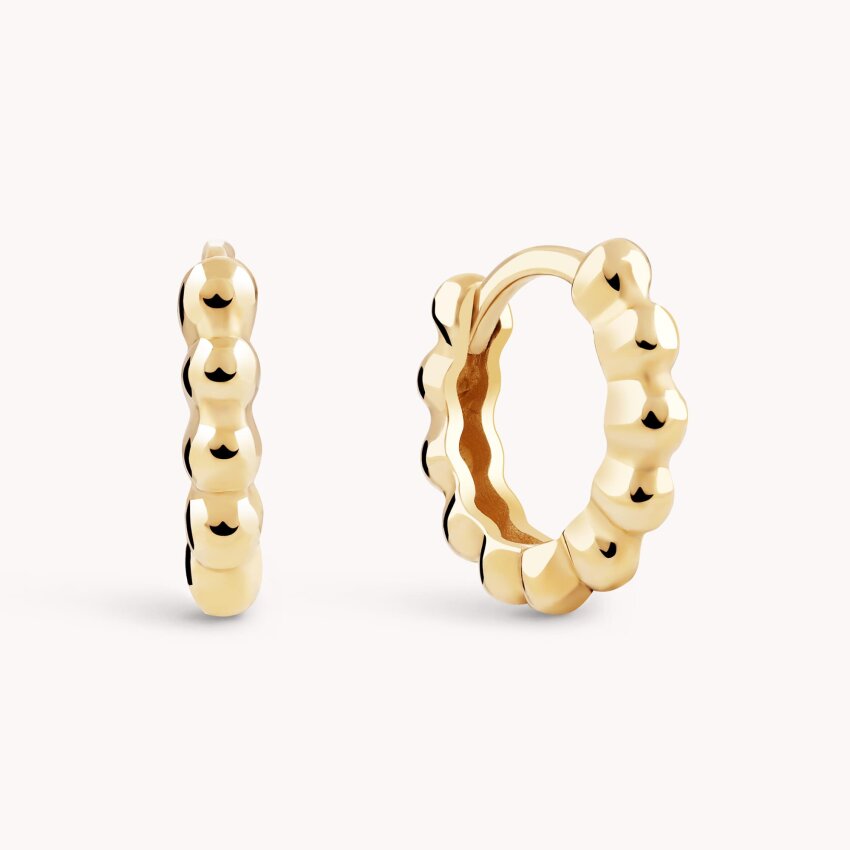 Zlatne naušnice alke Elegantna istaknutost